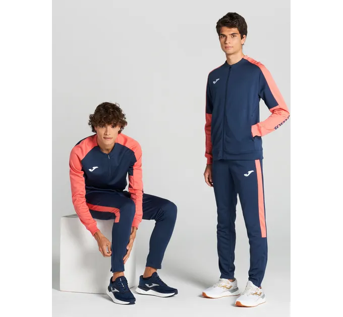 Спортивні штани Joma ECO CHAMPIONSHIP Темно-синій, Помаранчевий M (102752.390)