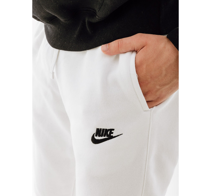 Чоловічі Штани Nike CLUB JGGR BB Білий L (7dBV2671-100 L)
