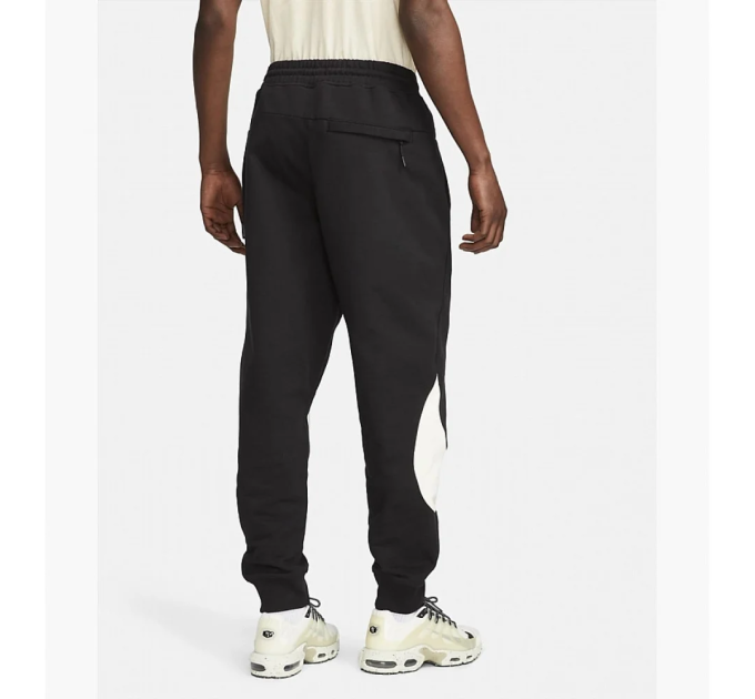 Чоловічі Штани Nike m swoosh flc pant Чорний XL (7dDX0564-013 XL)