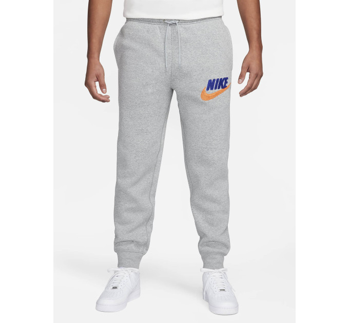 Чоловічі Штани Nike M NK CLUB BB JOGGER CHNL FTRA Сірий L (7dFN3094-063 L)