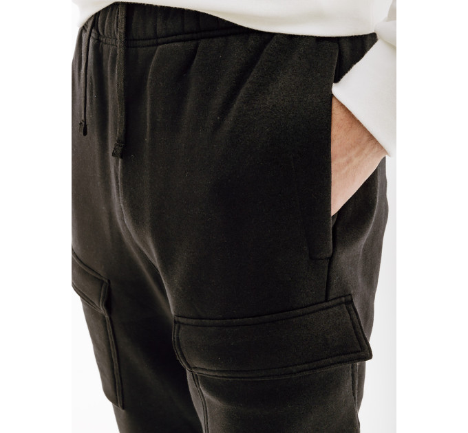 Чоловічі Штани Nike S AIR CARGO PANT FLC BB Чорний M (7dFN7693-010 M)