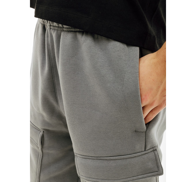 Чоловічі Штани Nike S AIR CARGO PANT FLC BB Сірий M (7dFN7693-065 M)