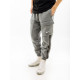 Чоловічі Штани Nike S AIR CARGO PANT FLC BB Сірий S (7dFN7693-065 S)