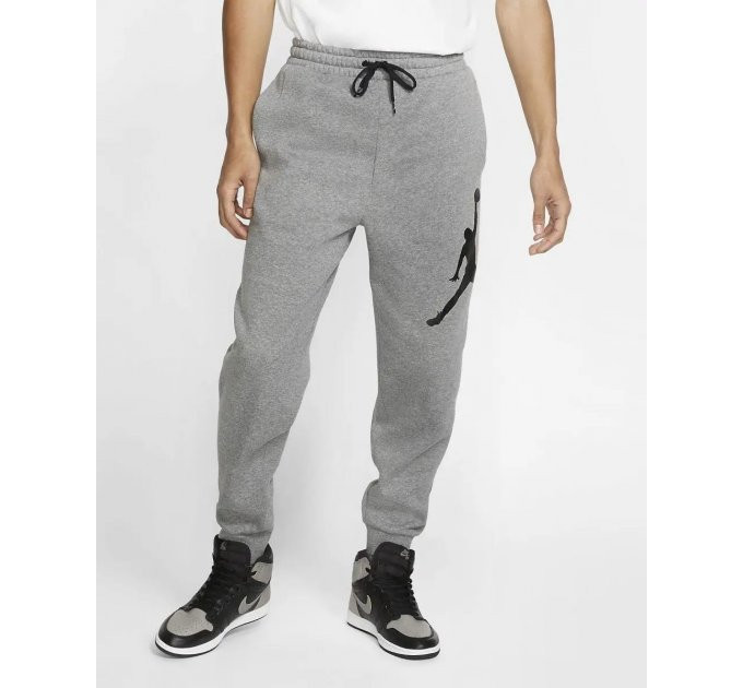 Чоловічі Штани JORDAN NFS JUMPMAN LOGO FLC PANT Сірий XL (7dDA6803-091 XL)