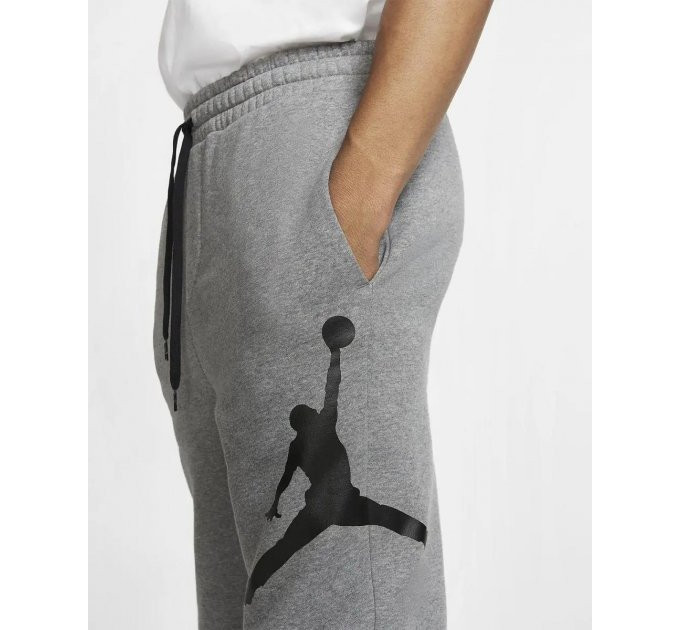 Чоловічі Штани JORDAN NFS JUMPMAN LOGO FLC PANT Сірий XL (7dDA6803-091 XL)