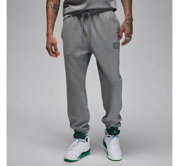 Чоловічі Штани NIKE M J FLT FLC PANT Сірий S (7dFV7251-091 S)