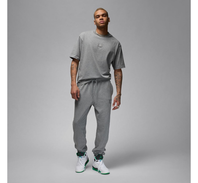 Чоловічі Штани NIKE M J FLT FLC PANT Сірий S (7dFV7251-091 S)