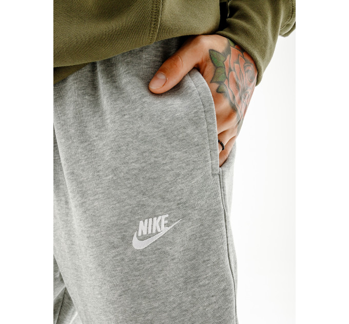 Чоловічі Штани Nike M NSW CLUB PANT OH FT Сірий L (7dBV2713-063 L)