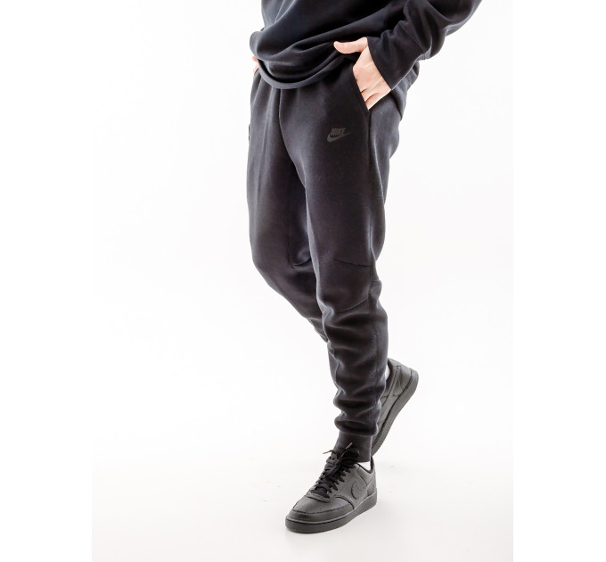 Чоловічі Штани Nike M NK TCH FLC JGGR Чорний M (7dFB8002-010 M)