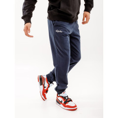 Чоловічі Штани AUSTRALIAN ESSENTIAL FLEECE PANTS RIB BOTTOM Синій S (7dLSUPA0010-200 S)