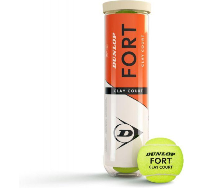 М'ячі для тенісу Dunlop Fort clay court 4B 601613