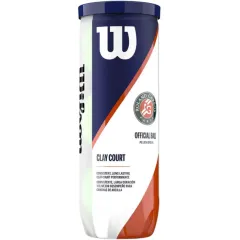 М'ячі для тенісу Wilson ROLAND GARROS CLAY CT 3 BALL Green (WRT125000)