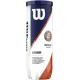 М'ячі для тенісу Wilson ROLAND GARROS CLAY CT 3 BALL Green (WRT125000)