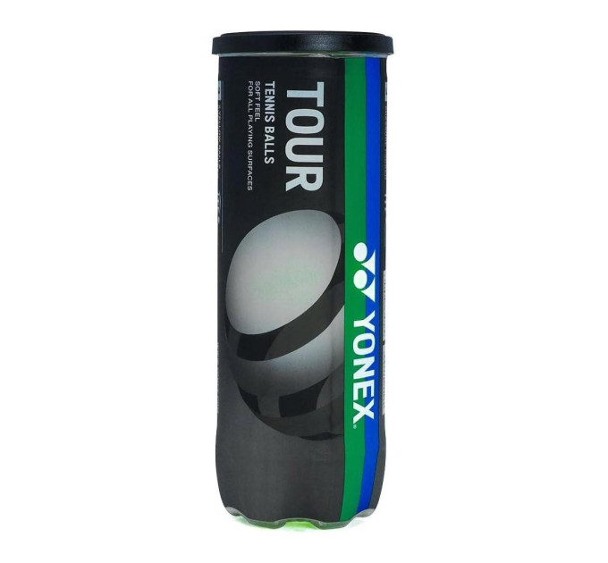М'ячі для тенісу Yonex Tour (3B) Жовтий (TBTR3B)