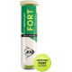 М'ячі для тенісу Dunlop Fort TS 4B пластик банка 601607