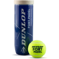 М'ячі для падел тенісу Dunlop FORT PADEL 3PET 601555