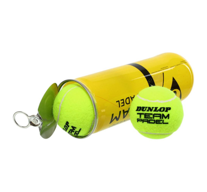 М'ячі для падел тенісу Dunlop TEAM PADEL 3PET 601553