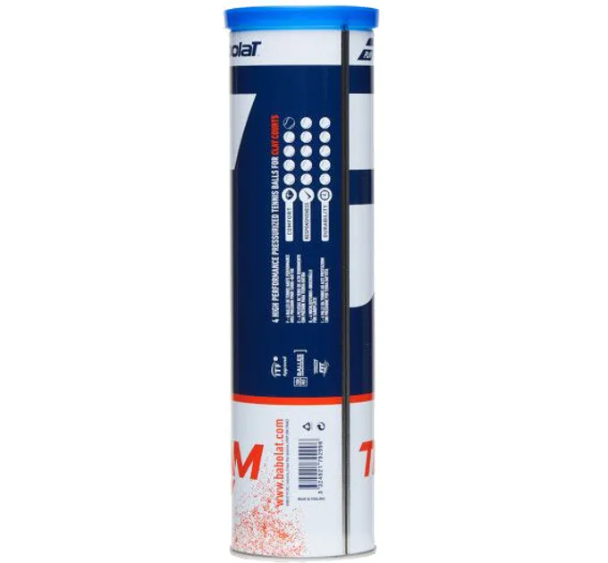 М'ячі для великого тенісу Babolat Team clay 4b Жовтий (502080/113y)