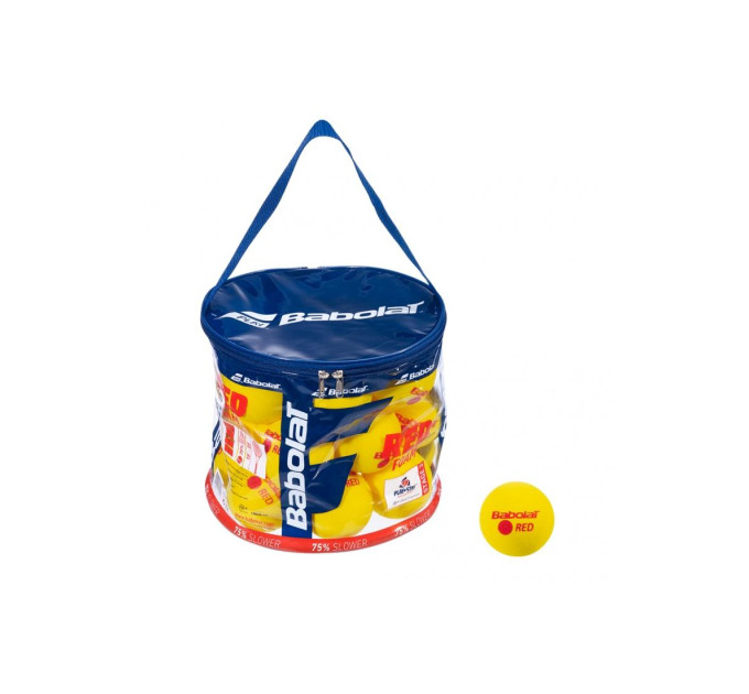 М'ячі для тенісу Babolat Red foam поролонові 24 balls (516004-113)