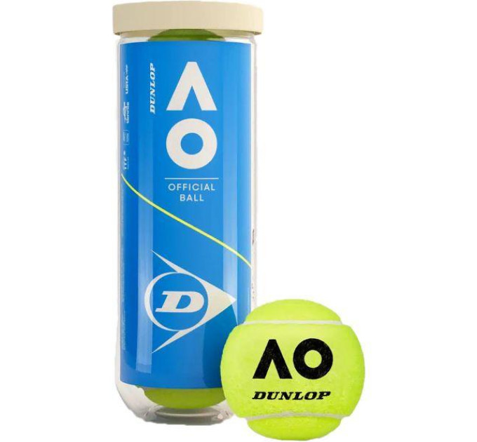 М'ячі для тенісу Dunlop Australian Open 3 ball 601601
