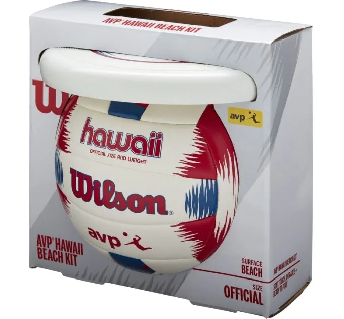 Набір волейбольний Wilson HAWAII AVP RD/BL/WH (WTH80219KIT) Набір волейбольний Wilson HAWAII AVP RD/BL/WH (WTH80219KIT)