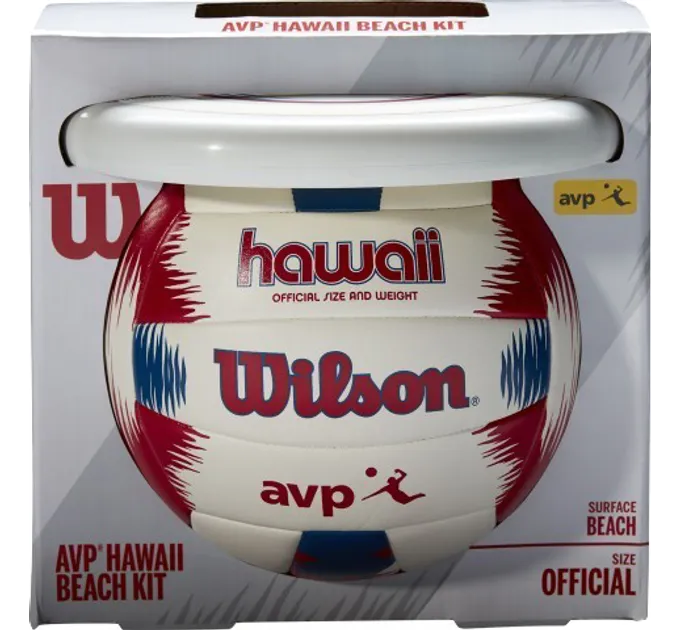 Набір волейбольний Wilson HAWAII AVP RD/BL/WH (WTH80219KIT)