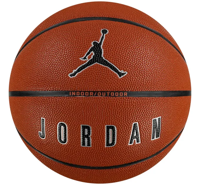 М'яч баскетбольний Nike JORDAN ULTIMATE 2.0 8P DEFLATED Коричневий, Чорний Уні 7 (J.100.8254.855.07)