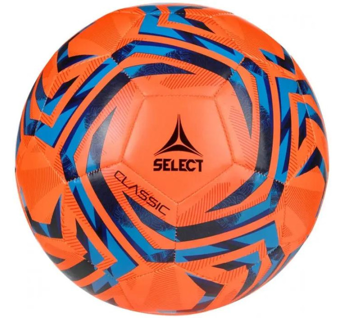 М'яч футбольний Select FB CLASSIC v25 Помаранчевий, Синій 5 (099489-662 5)