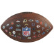 М'яч для американського футболу Wilson NFL JR THROWBACK FB 32 TEAM LOGO WTF1534XBNFL