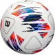 М'яч футбольний Wilson NCAA VIVIDO REPLICA SB Wh/Orange/Purp size 5 WS2000401XB05