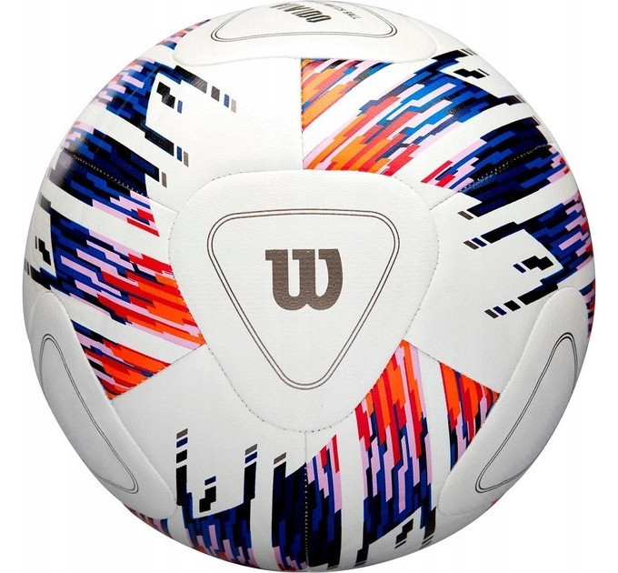 М'яч футбольний Wilson NCAA VIVIDO REPLICA SB Wh/Orange/Purp size 5 WS2000401XB05
