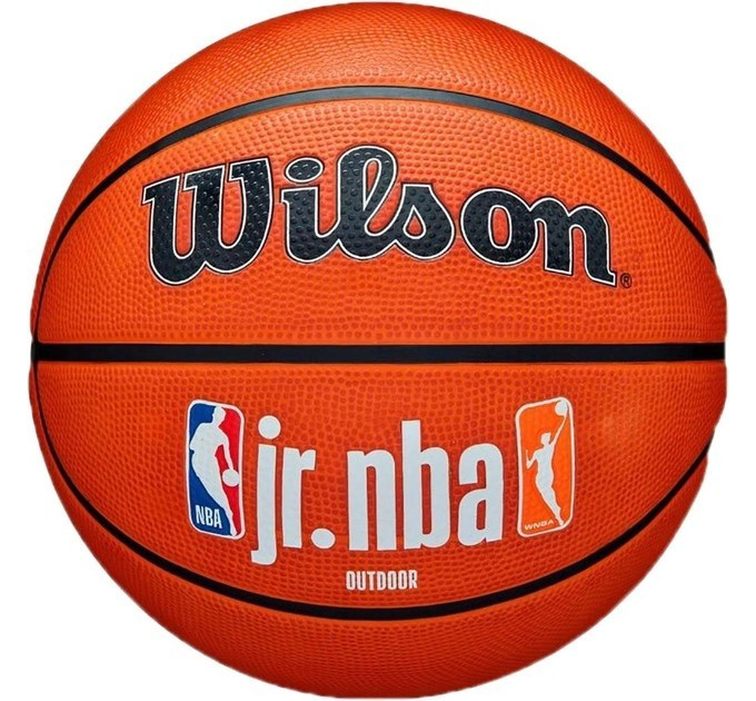 М'яч баскетбольний Wilson JR NBA FAM LOGO AUTH OUTDOOR BSKT size 5 WZ3011801XB5