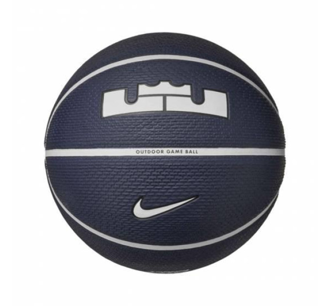 М'яч баскетбольний Nike PLAYGROUND 2.0 8P L JAMES DEFLATED PURPLE INK/PHANTOM/BLACK/PHANTOM size 7 (N.100.4372.506.07 7)