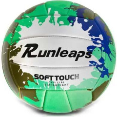 М'яч волейбольний Runleaps Green Blue size 5 (Runleaps GB 5)