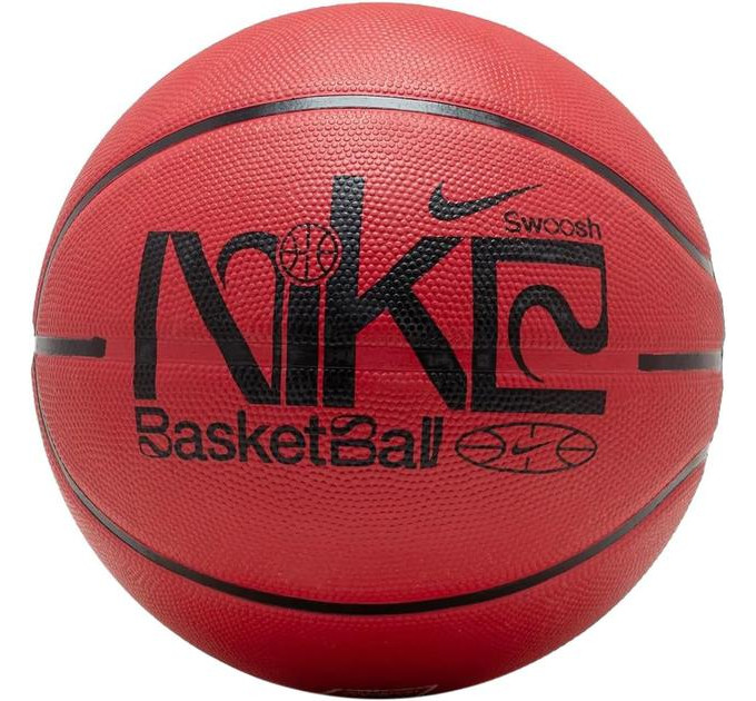 М'яч баскетбольный Nike EVERYDAY PLAYGROUND 8P GRAPHIC DEFLATED UNIVERSITY RD/BK/RD size 7 N.100.4371.656.07