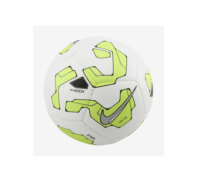 М'яч футбольний Nike PITCH - FA24 Білий 5 (7dFZ2636-102 5) М'яч футбольний Nike PITCH - FA24 Білий 5 (7dFZ2636-102 5)