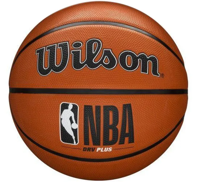 М'яч баскетбольний Wilson NBA DRV PLUS BSKT size 7 Коричневий (WTB9200XB07 7)
