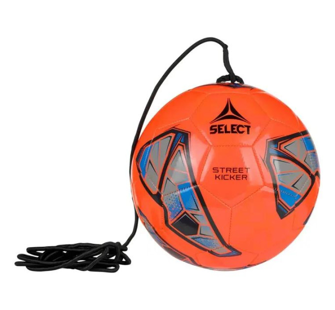 М'яч футбольний Select STREET KICKER v25 Помаранчевий, Синій 4 (099481-662 4)