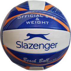 М'яч волейбольний Slazenger AC Beach volleyball blue/white/orange/silver size 4 307781 М'яч волейбольний Slazenger AC Beach volleyball blue/white/orange/silver size 4 307781