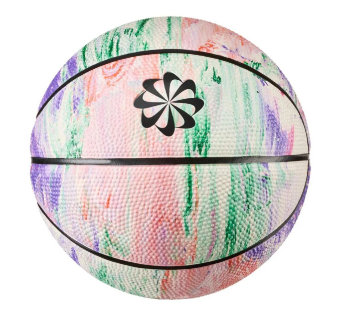 М'яч баскетбольний Nike EVERYDAY PLAYGROUND 8P NEXT NATURE DEFLATED MULTI/WHITE/BLACK/WHITE size 6 N.100.7037.944.05 6