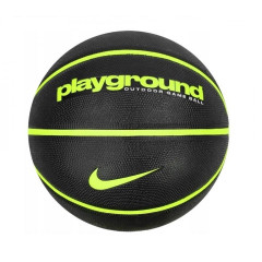 М'яч баскетбольний Nike Everyday Playground 8P Deflated Size 5 Black / Green (N.100.4498.085.05)