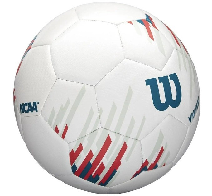 М'яч футбольний NCAA VANTAGE SB 05 White/Teal Size 5 WS3004001XB05
