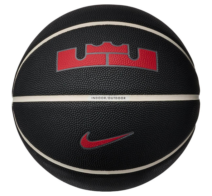 М'яч баскетбольний Nike ALL COURT 8P 2.0 L JAMES DEFLATED BLACK/PHANTOM/ANTHRACITE/UNIVERSITY size 7 (N.100.4368.097.07 7)