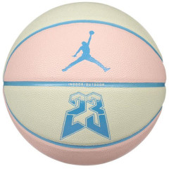 М'яч баскетбольный Nike JORDAN ULTIMATE 2.0 8P GRAPHIC DEFLATED MUSLIN/LEGEND PINK/DK POWDER size 7 J.100.8257.122.07