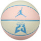 М'яч баскетбольный Nike JORDAN ULTIMATE 2.0 8P GRAPHIC DEFLATED MUSLIN/LEGEND PINK/DK POWDER size 7 J.100.8257.122.07