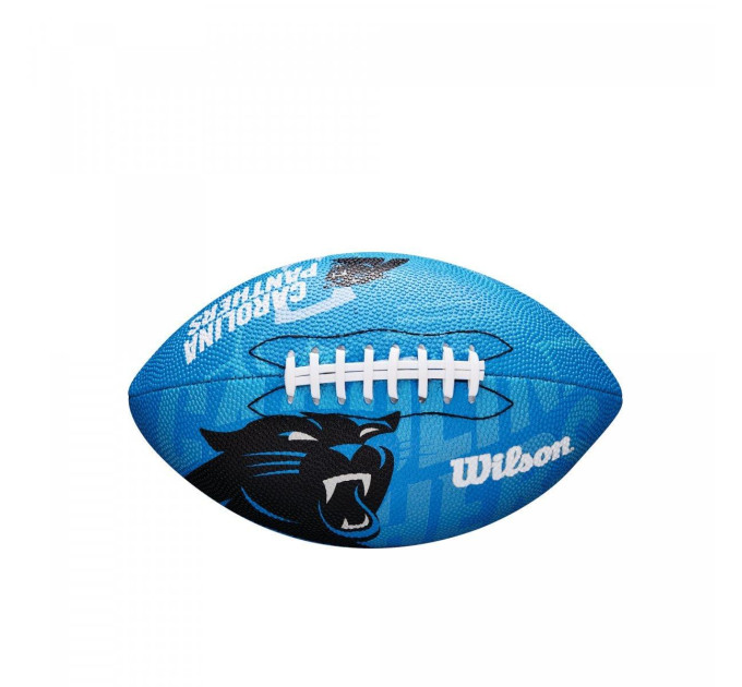 М'яч для американського футболу Wilson NFL JR THROWBACK FB 32 TEAM LOGO FB CA Чорний Синій 4 (WTF1534XBCA 4)