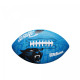 М'яч для американського футболу Wilson NFL JR THROWBACK FB 32 TEAM LOGO FB CA Чорний Синій 4 (WTF1534XBCA 4)