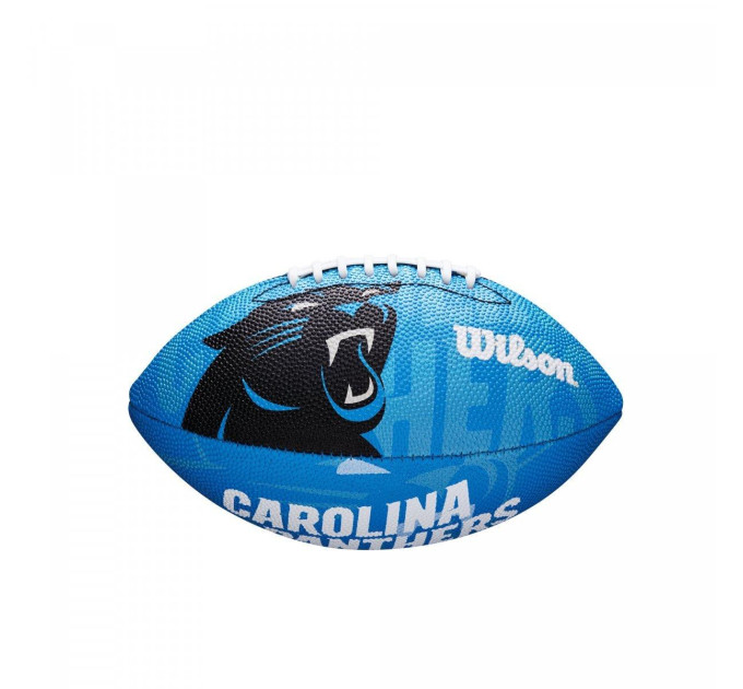 М'яч для американського футболу Wilson NFL JR THROWBACK FB 32 TEAM LOGO FB CA Чорний Синій 4 (WTF1534XBCA 4)