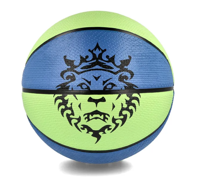 М'яч баскетбольний Nike PLAYGROUND 2.0 8P L JAMES DEFLATED LIME GLOW/BK/UNIVERSITY GOLD/BLACK size 7 N.100.4372.395.07