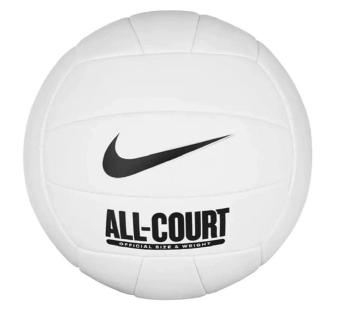 М'яч волейбольний Nike ALL COURT VOLLEYBALL DEFLATED Білий 5 (N.100.9072.132.05 5)